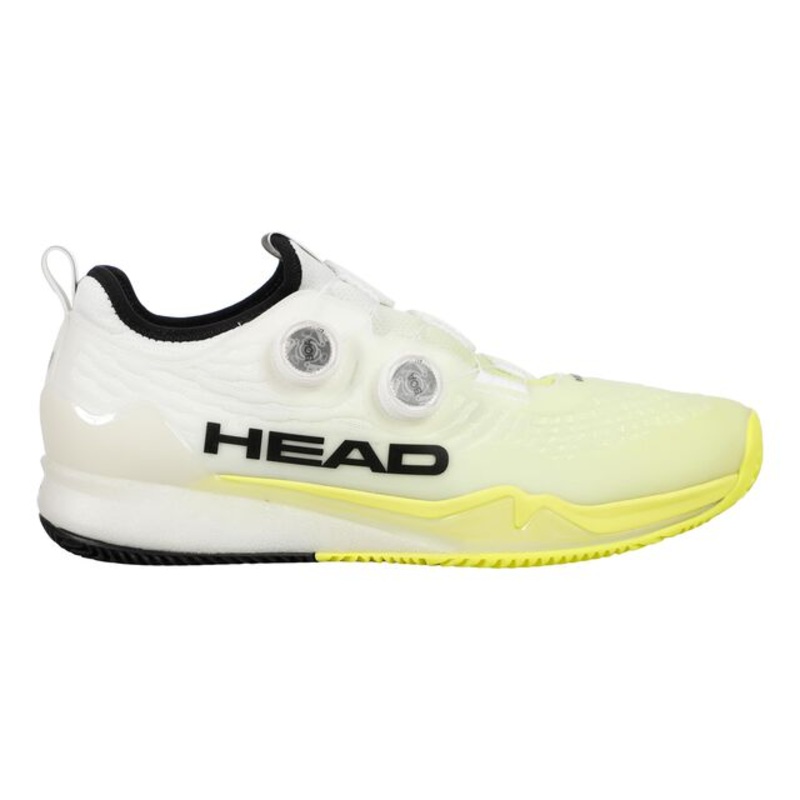Endure Pro BOA Clay Court Shoe Men - White, Yellow