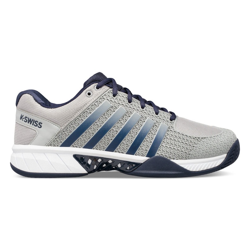 K-Swiss Express Light Men's Pickleball Shoe (Grey/Navy)