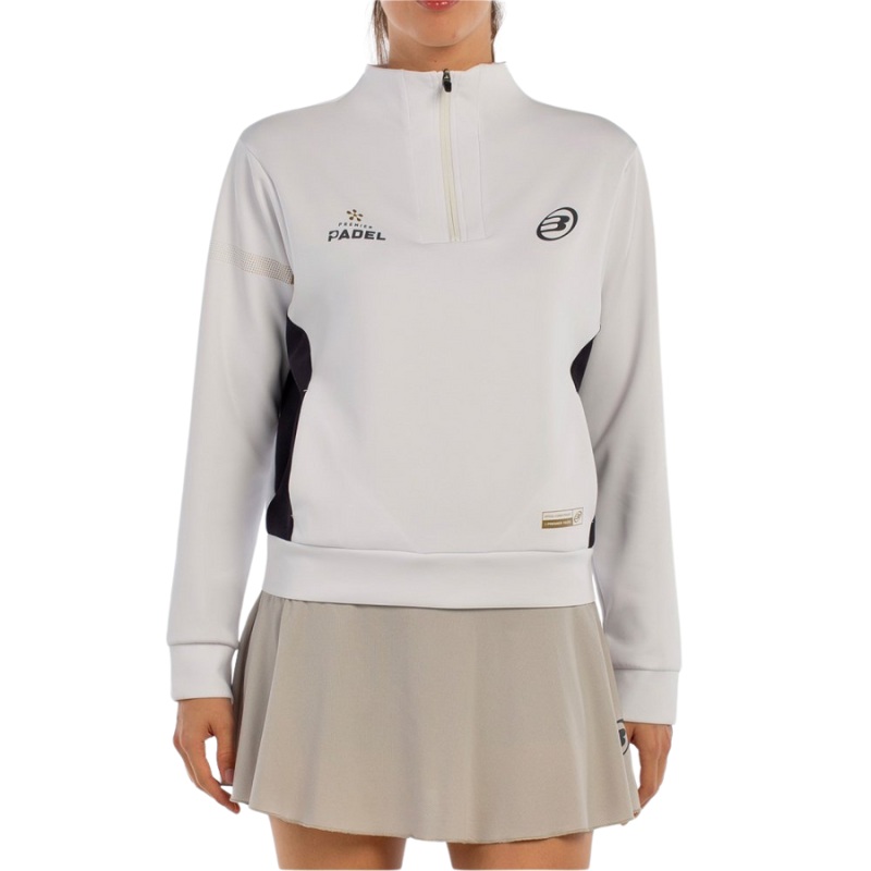 Pull Bullpadel Airar Blanc Femme