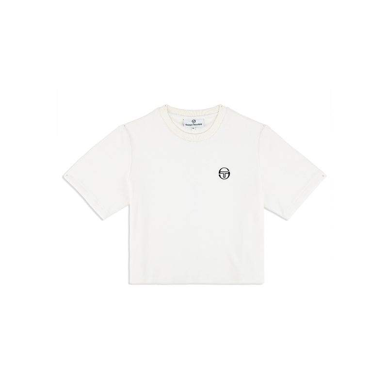 Sergio Tacchini Adele Velour T -Shirt - Gardenia