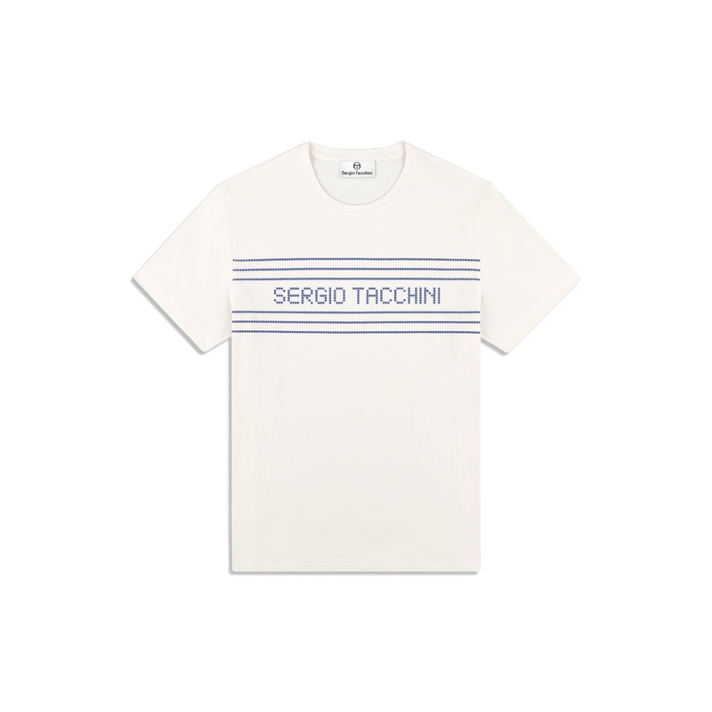 Sergio Tacchini Remo T -Shirt - Gardenia