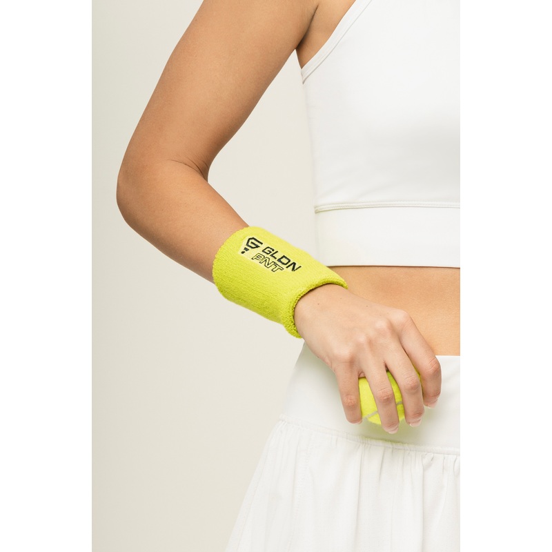 Sweatband Lime/Navy|4"