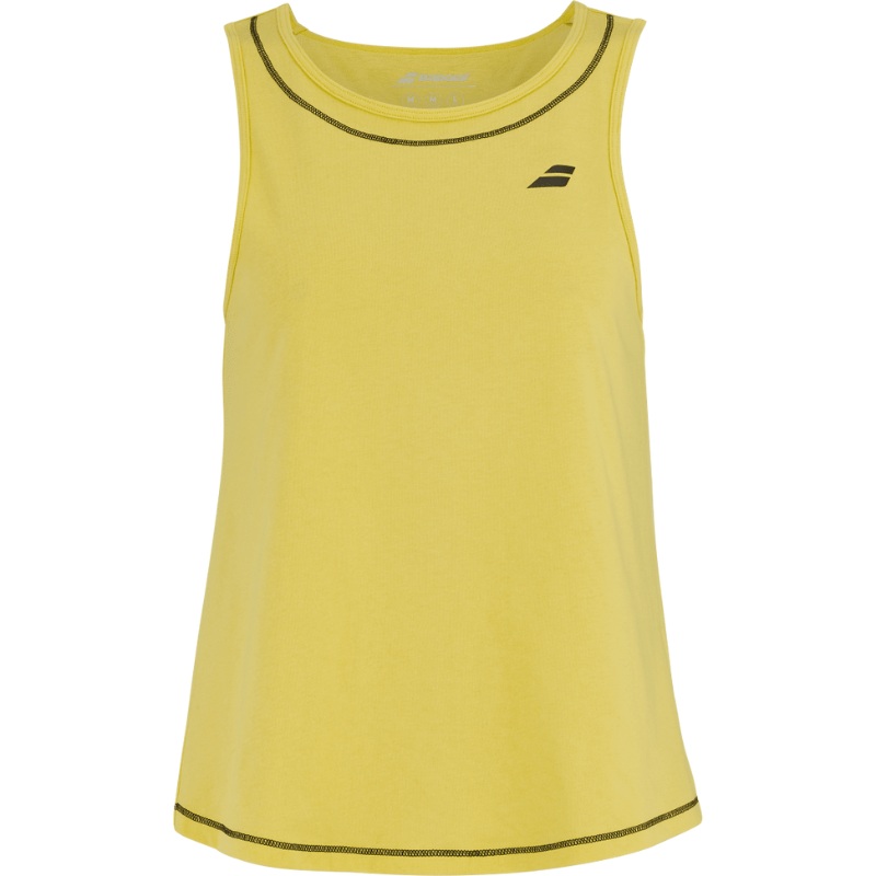 Dbardeur Babolat Exercise Cotton Tank Jaune Femme 2025