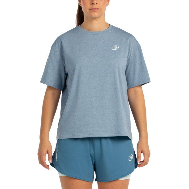 T-shirt Bullpadel Oyeme Bleu Femme