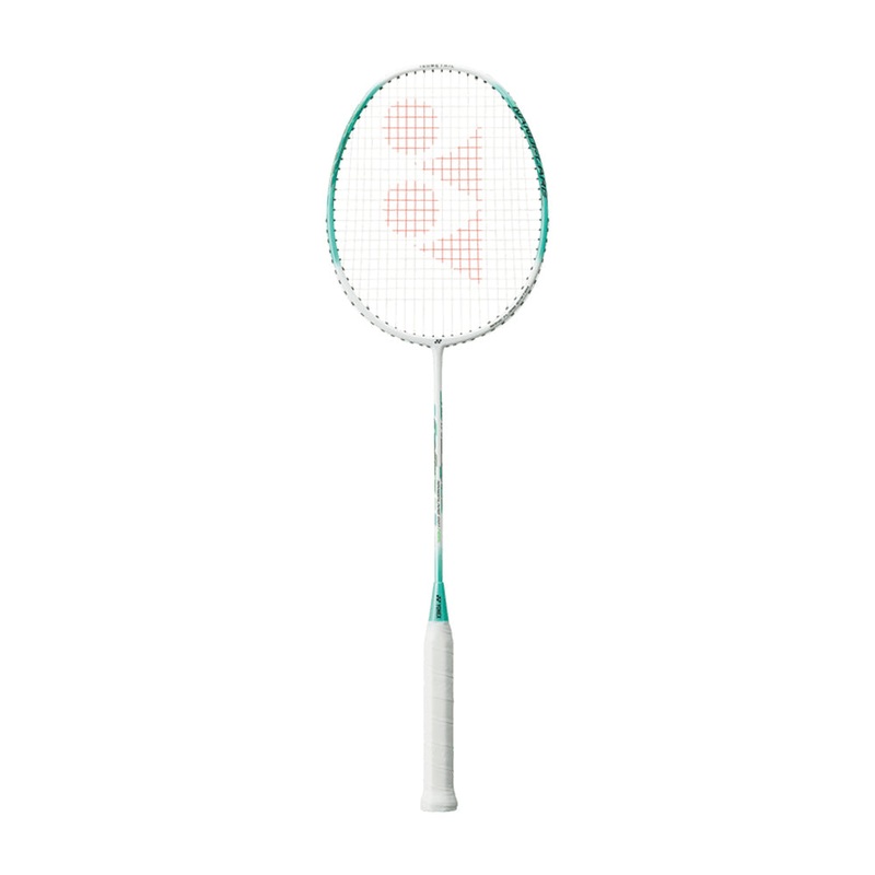 Yonex Badminton Racquet Nanoflare 001 Feel (Strung) - White/Mint