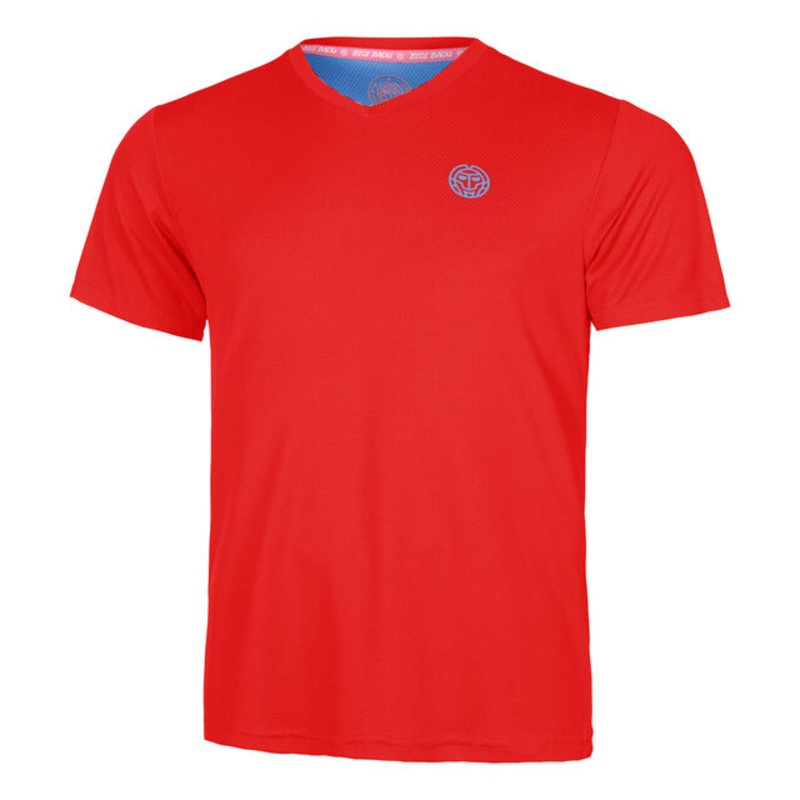 Crew Inside Out V-Neck T-Shirt Men - Neon Green