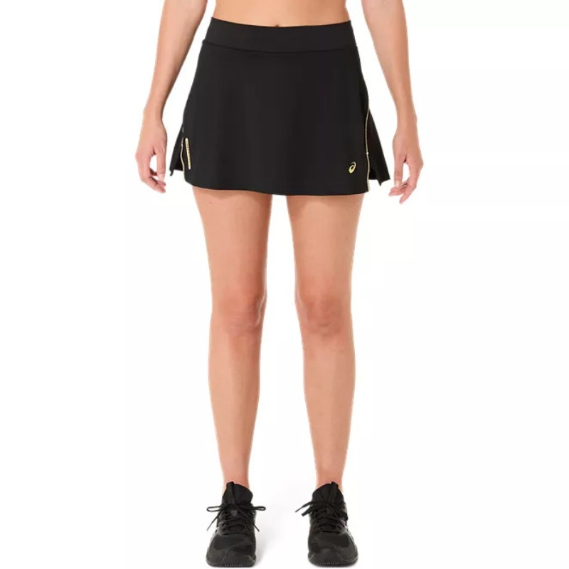 Jupe Asics Padel Court Skirt Noir Femme