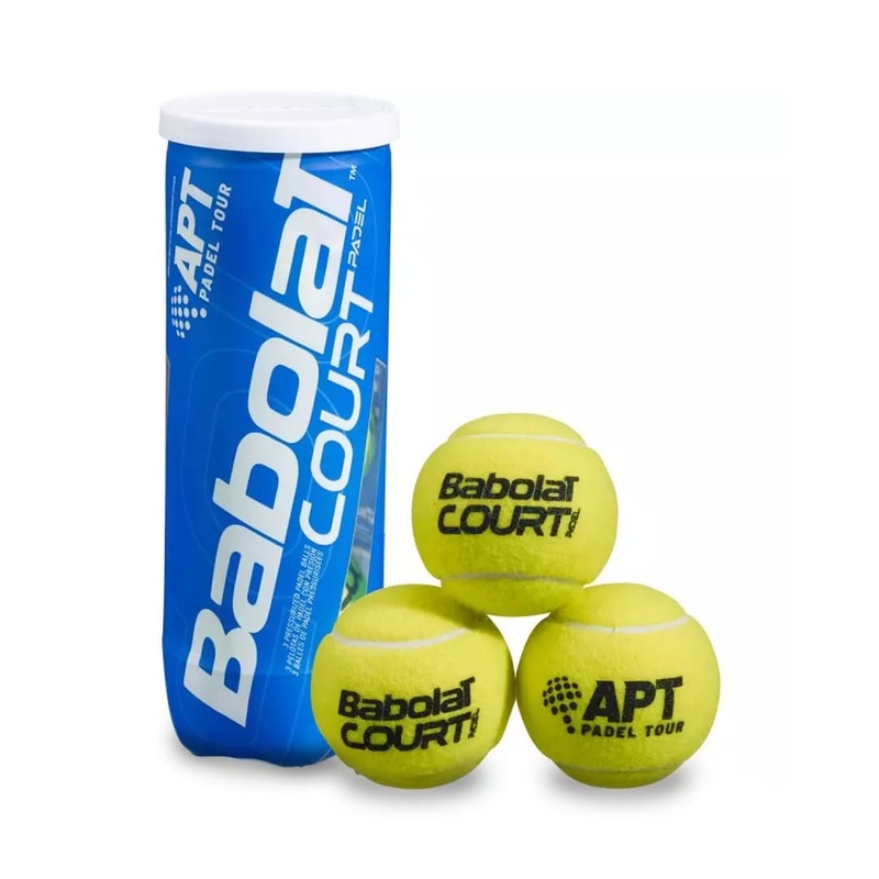 Babolat Court APT Padel Ball - 1 Pack (3xBalls)
