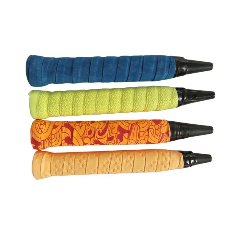 Bulk Sale Non-Slip Sweat Absorbant High Quality Tacky Soft Badminton Tennis Padel Colorful Rackets