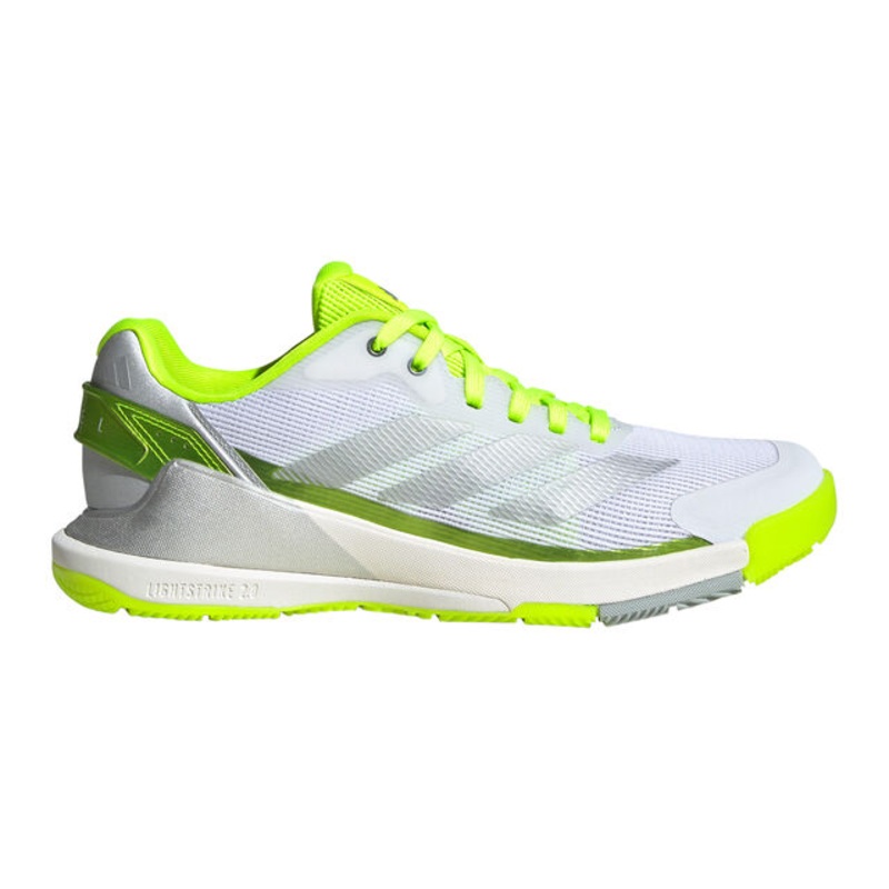 Crazyquick LS Padel Shoe Women - White, Neon Yellow