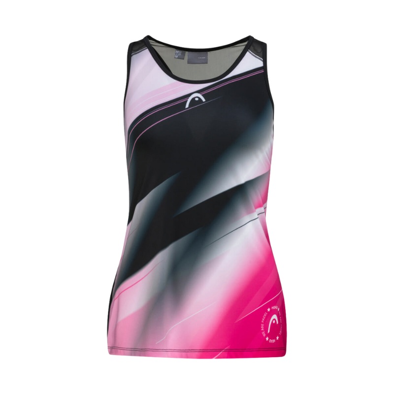 Dbardeur Head Play Tech Tank Femme Rose