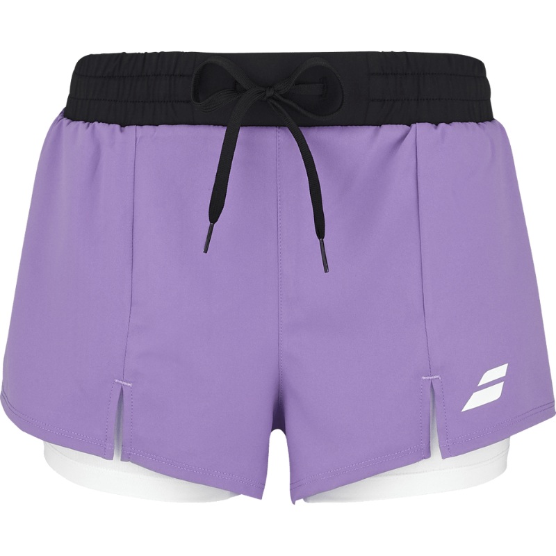 Short Babolat Padel Short Violet Femme 2025