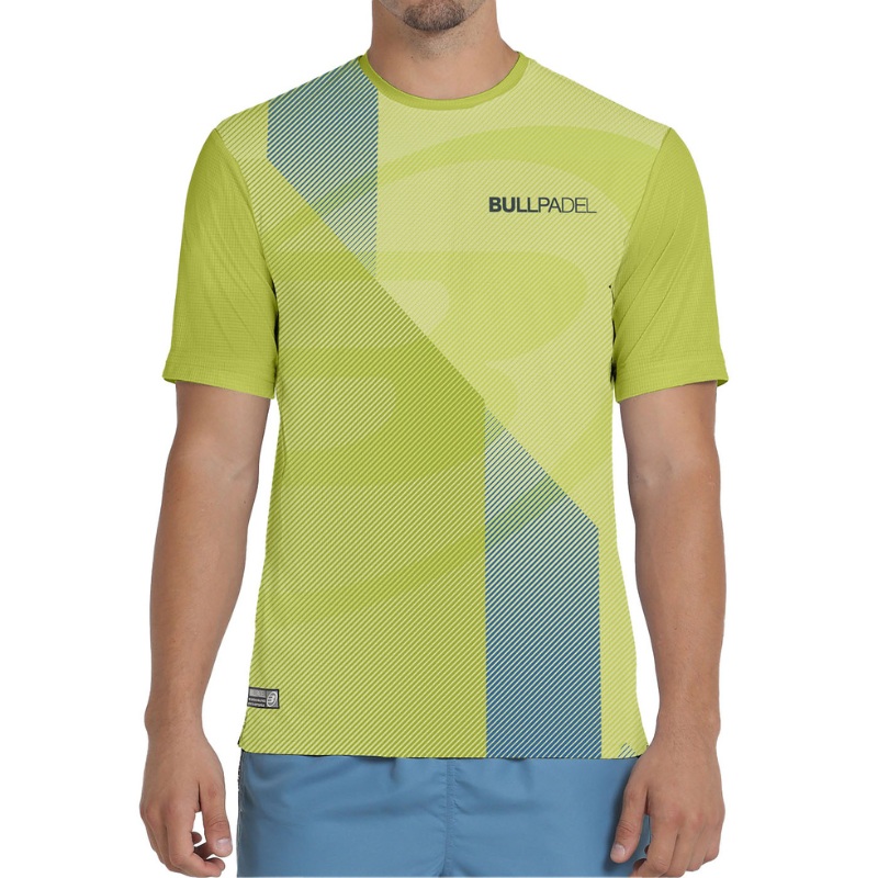 T-shirt Bullpadel Brumo Jaune|S|M|L|XL|XXL