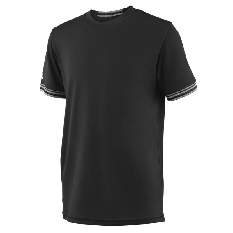 Wilson Boys' Team Solid Crew (Black)