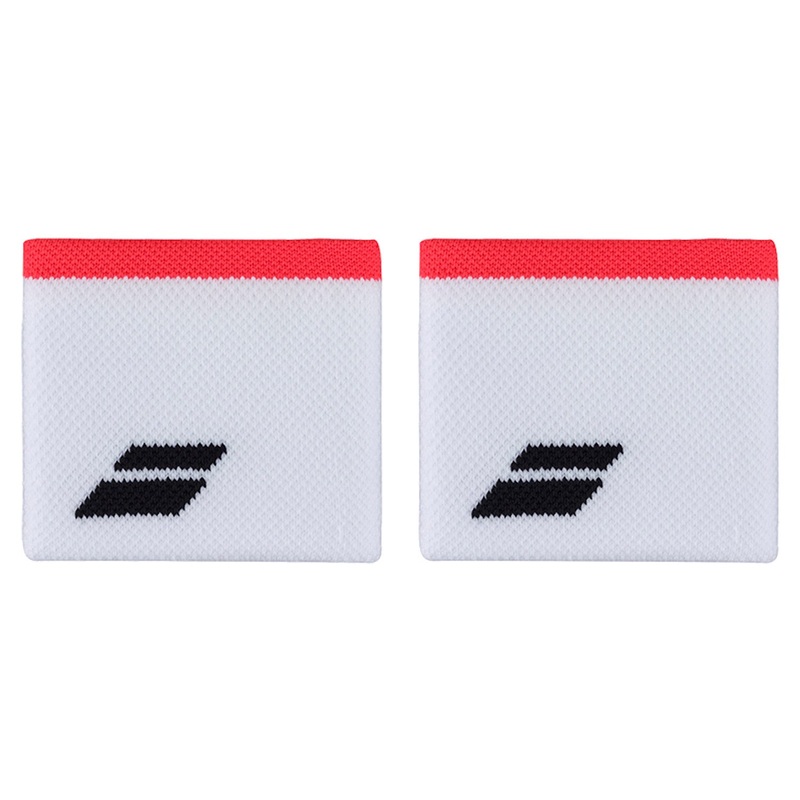 Babolat Logo Wristband|White/Red|White/Blue|Black/White|Aero/Grey