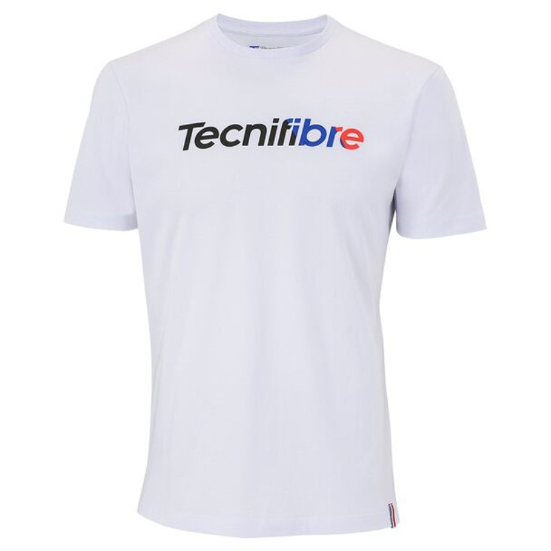 T-shirt Tecnifibre Team Coton Tee Blanc