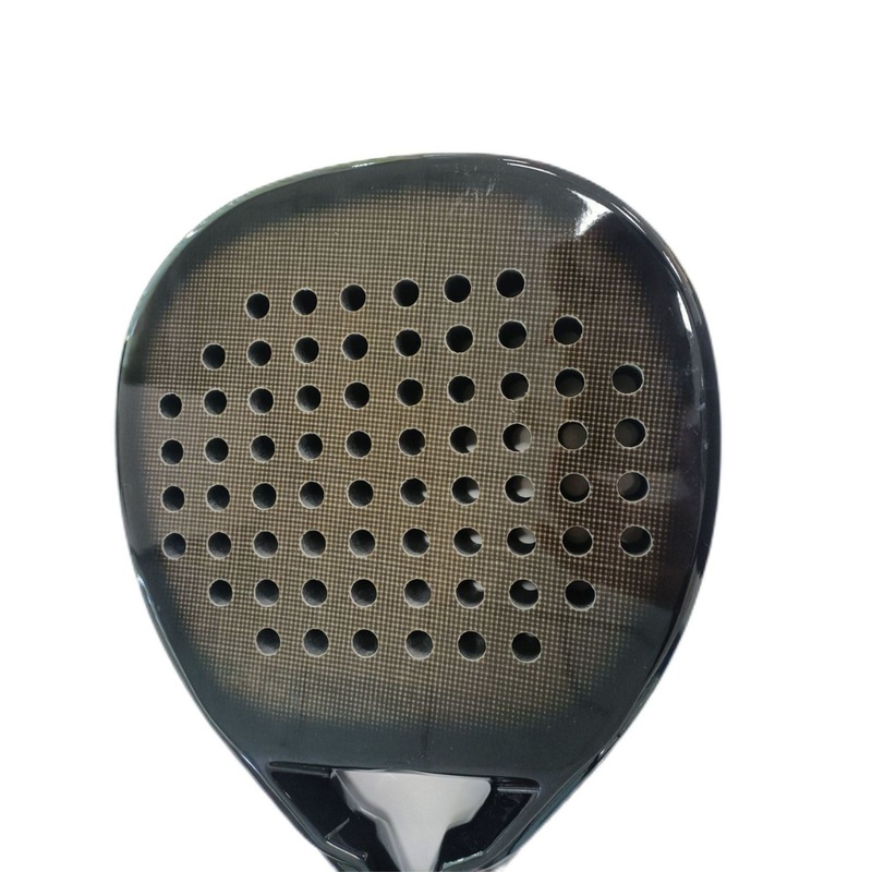 Wholesale 18K Black Composite Paddle Carbon Padel Racket for Professional Player