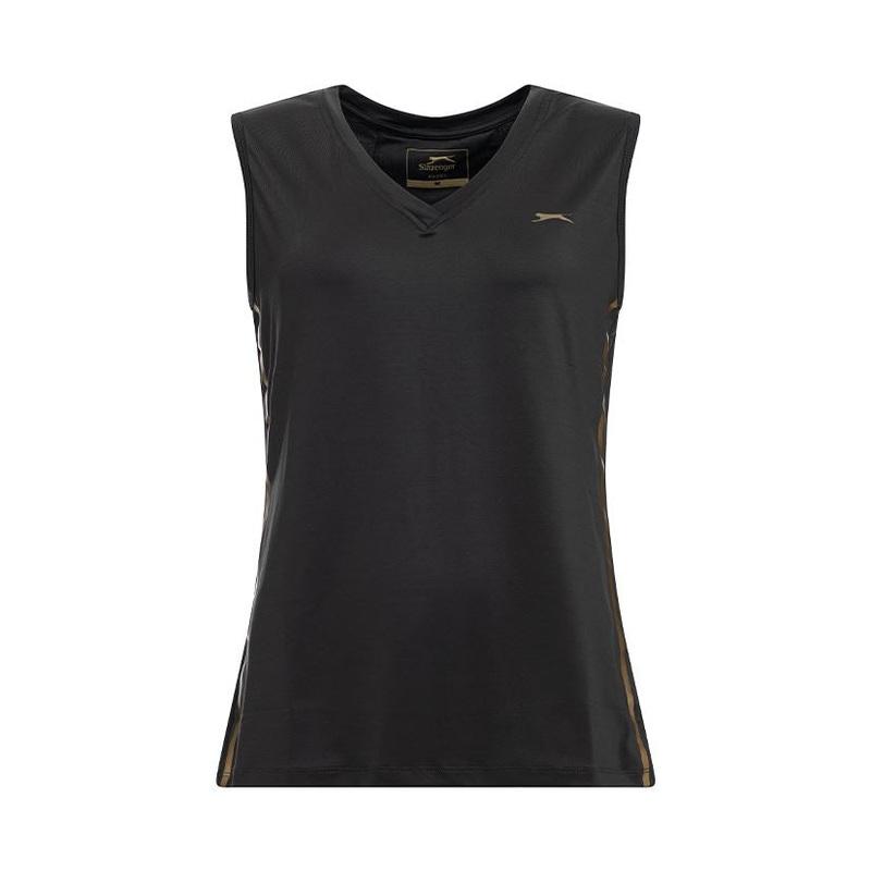 Dbardeur Slazenger Lola V-Neck Noir Panthre Femme