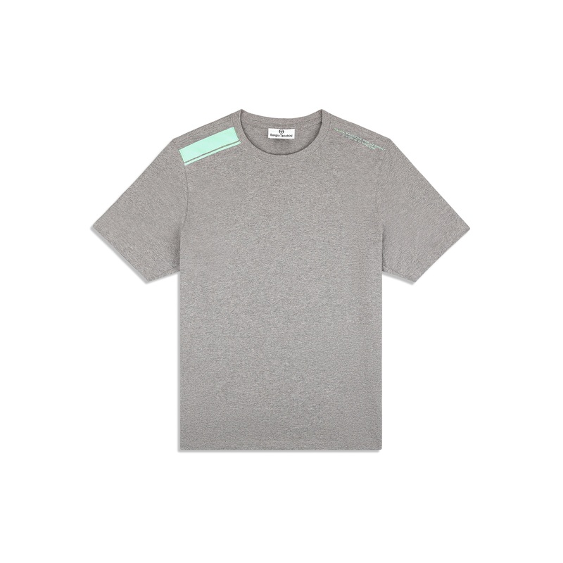 Sergio Tacchini Presto T -Shirt - Heather Grey