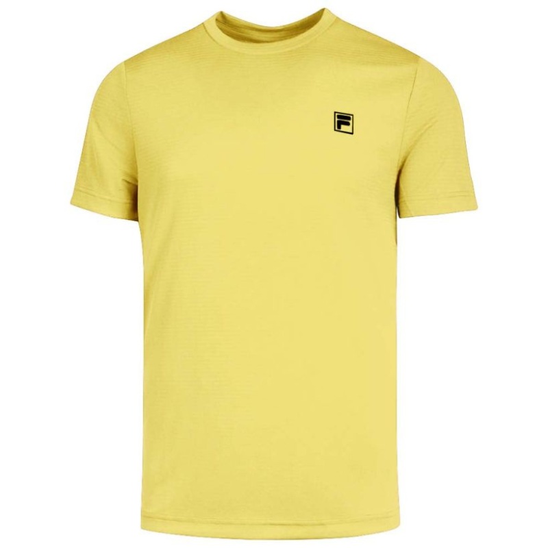 T-shirt Fila Tristan Jaune|S|M|L|XL