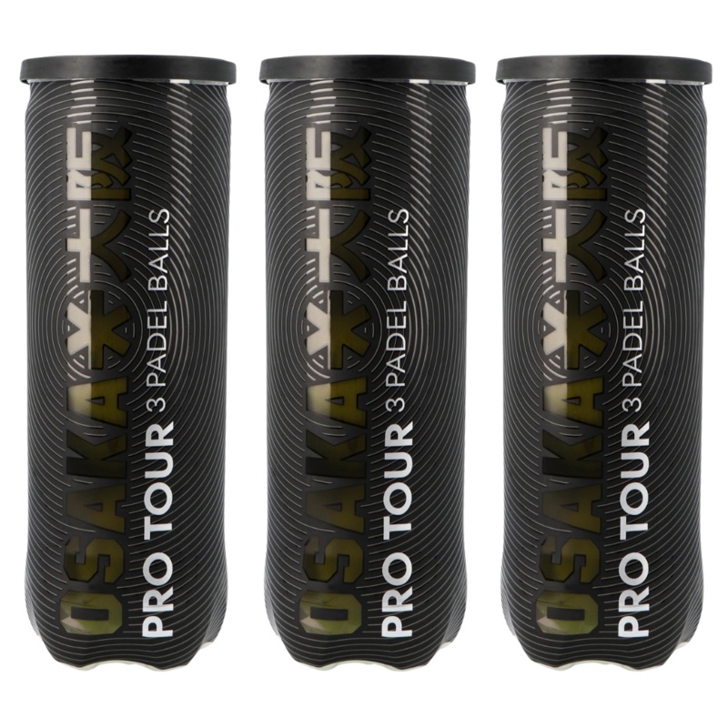 Tripack de 3 balles de padel Osaka Pro Tour
