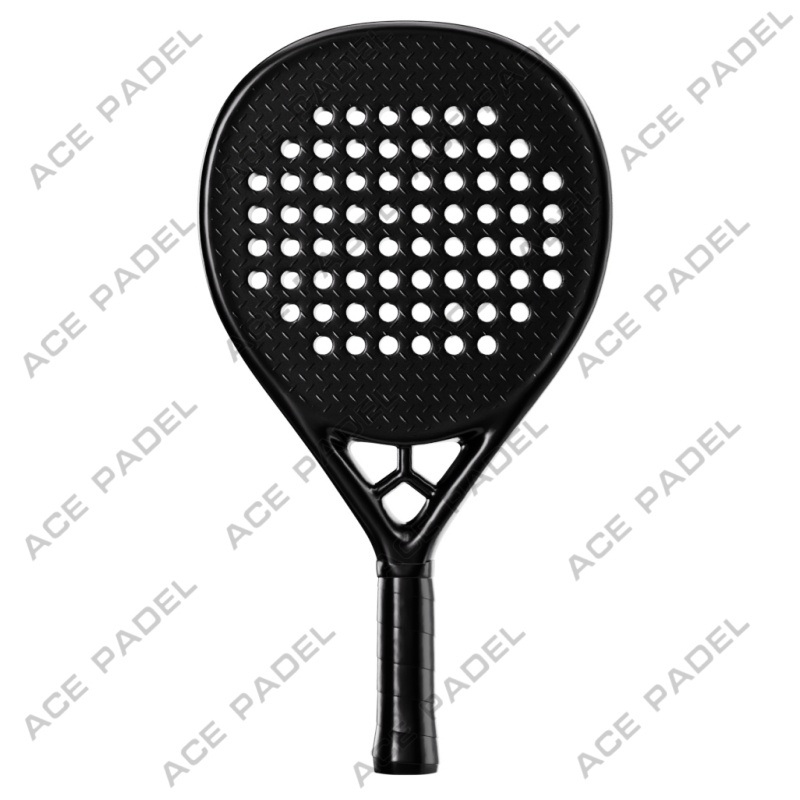 Ace Padel Custom Logo 38mm Thickness Full Carbon 12K Padel Tennis Rackets