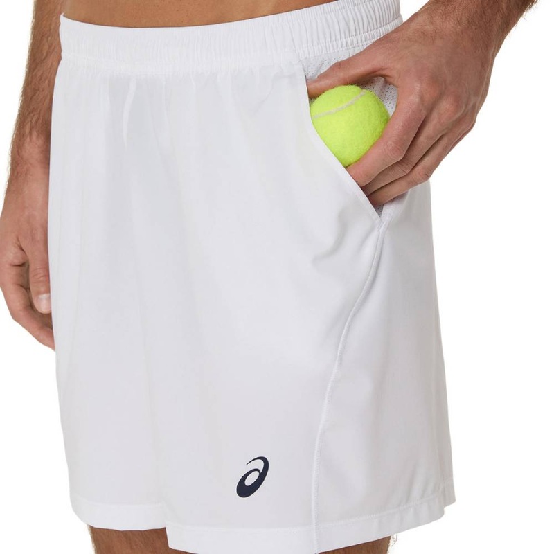 Asics Men's Court 7-Inch Short (Brilliant White)