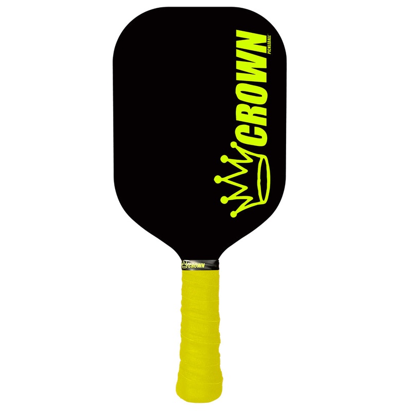 CROWN PICKLEBALL - Carbon Blade 13 (BLACK Paddle)