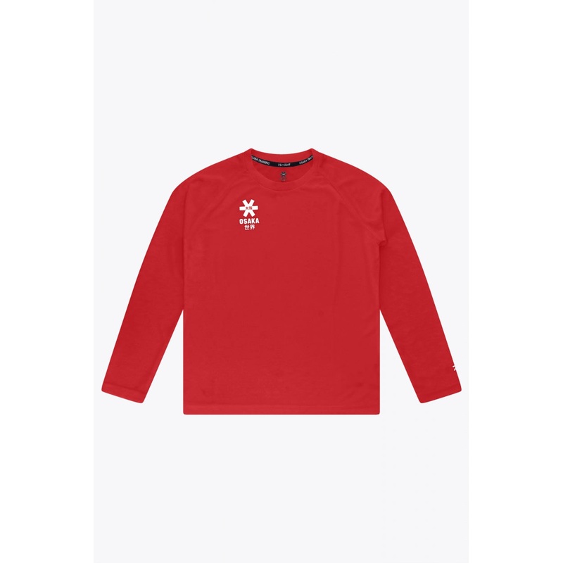 Osaka Kids Training Tee Long Sleeve | Red
