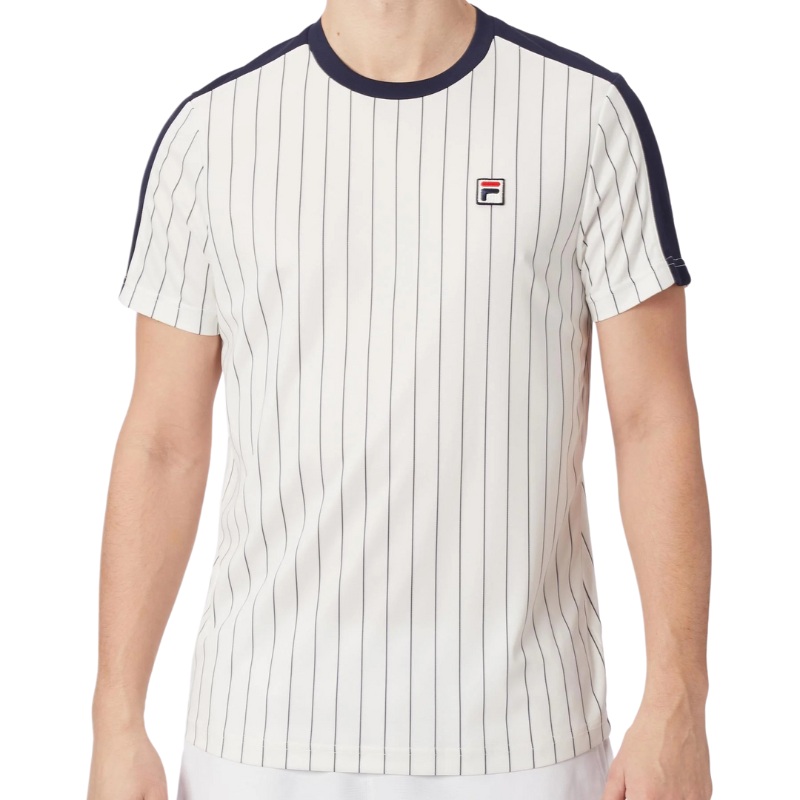 T-shirt Fila Stripes Jascha 2 Blanc