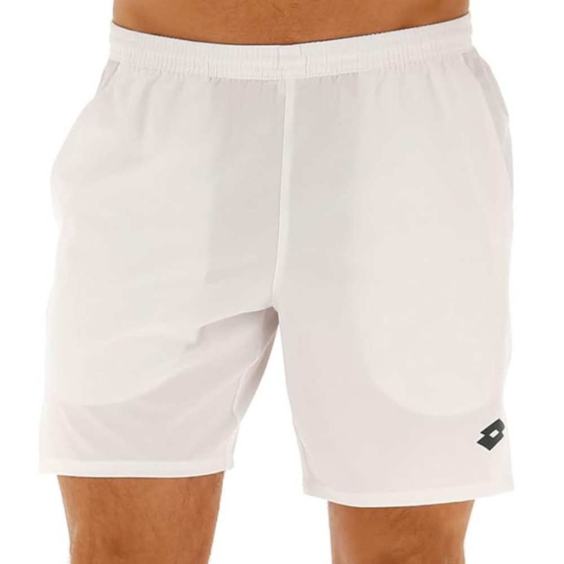 Lotto Men's Top II 7-Inch Short (Bright White)