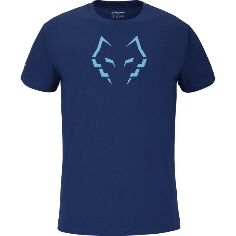 T-shirt Babolat Cotton Tee Lebron Bleu Marine 2025