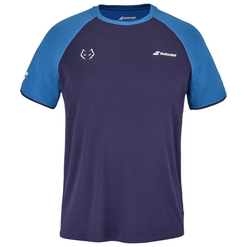 T-shirt Babolat Crew Neck Tee Lebron Bleu 2024