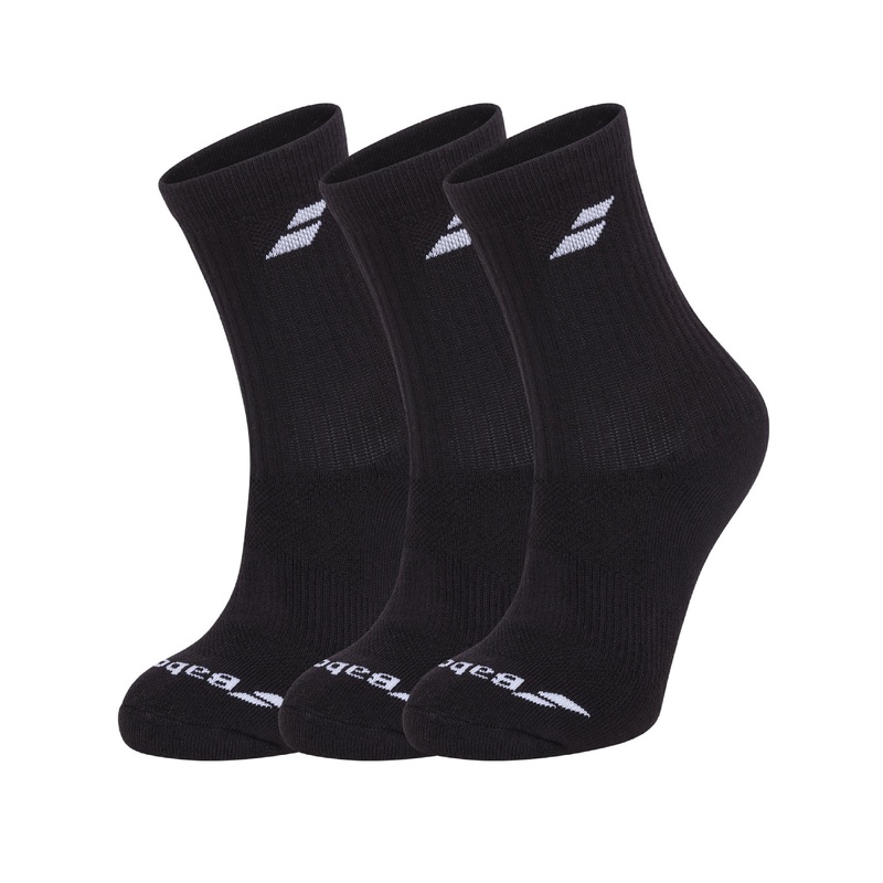 Babolat Socks (Black) x3|43-46|47-49