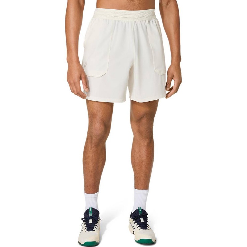 Asics Men's Match Short 7-Inch (Cream)