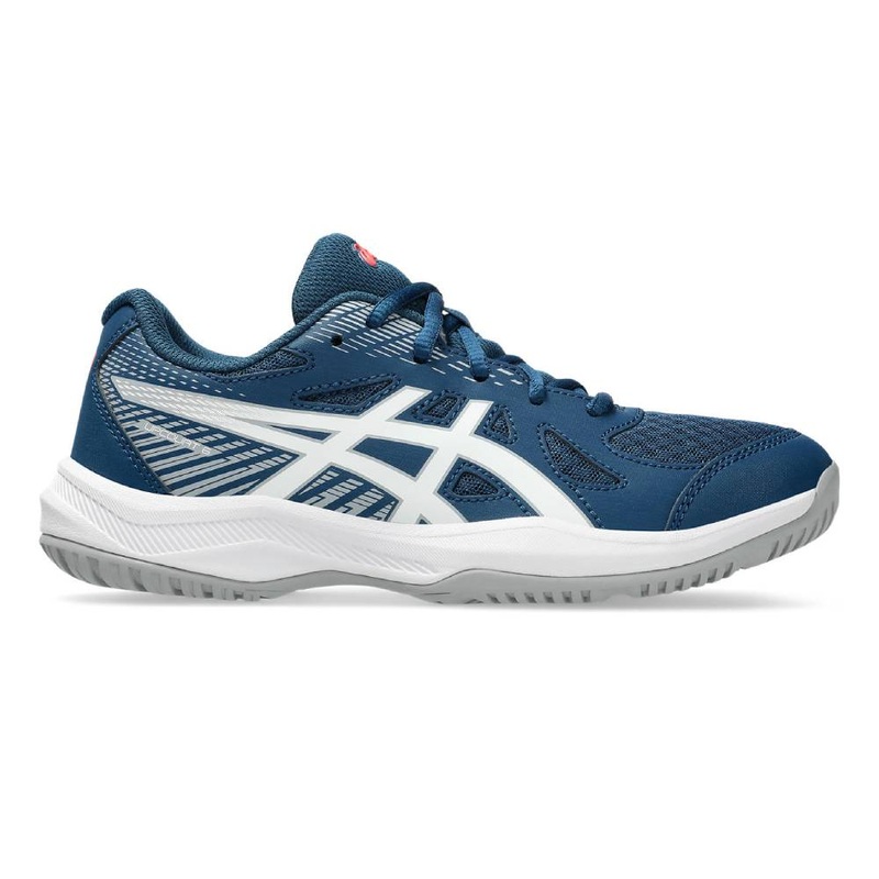 Asics Upcourt 6 GS Junior Indoor Court Shoe (Mako Blue/White)