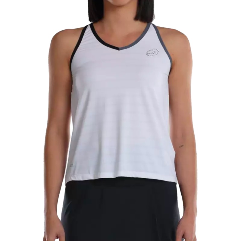 BULLPADEL UNCIA WHITE TANK TOP