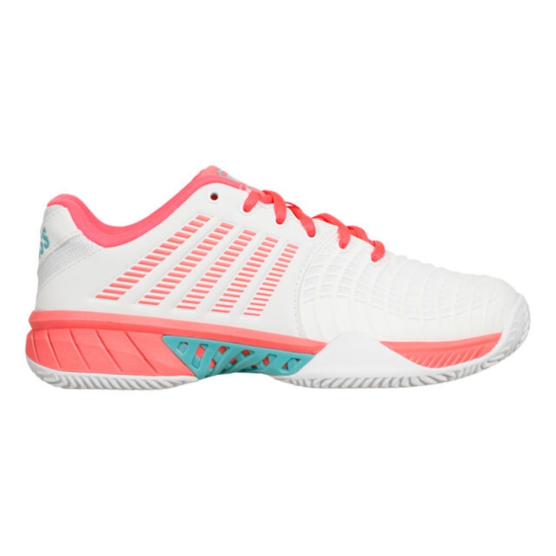 Express Light 3 Clay Court Shoe Women - White, Coral