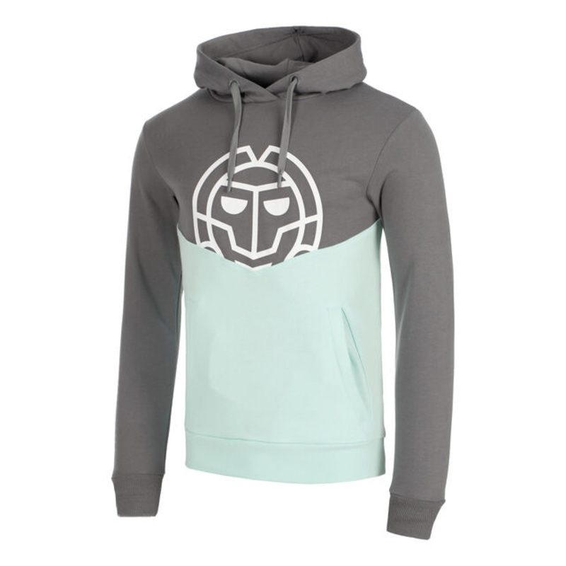 Lunis Lifestyle Hoody Men - Dark Grey, Mint