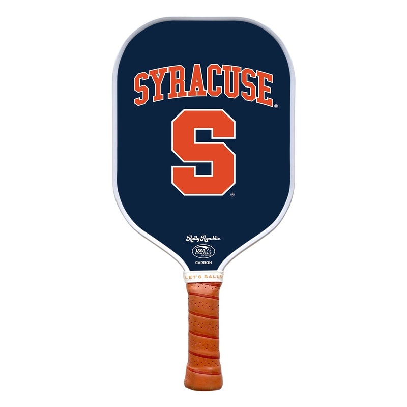 Rally Republic PIckleball Paddle - Syracuse Orange Athletic Orange Logo
