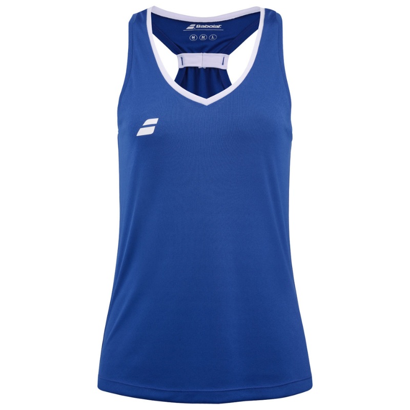 T-shirt Babolat Play Tank Top Bleu Junior Girl