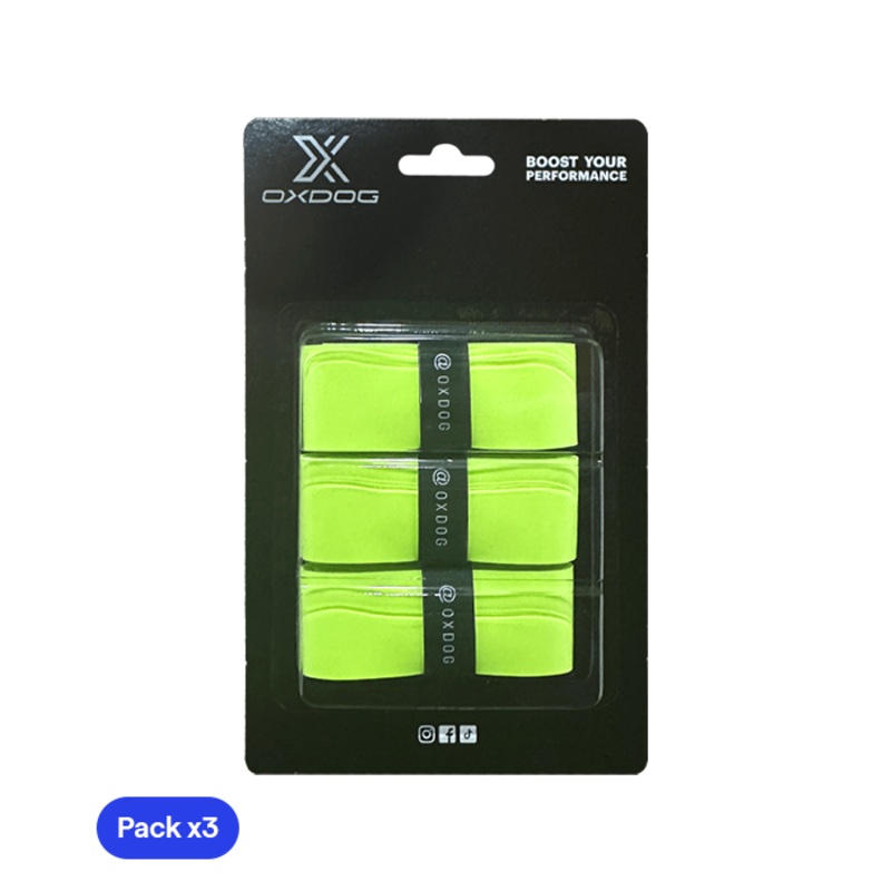 OptiOvergrip Oxdog Amarillo (Pack x3)