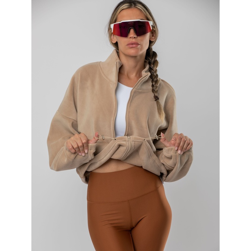 Plush Haven Jacket|S|M|L|Butter Cream|Citrus Breeze|Espresso|Desert Sand
