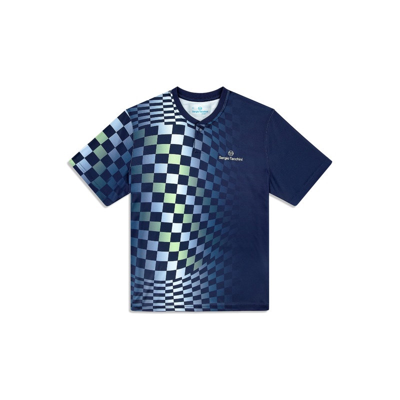 Sergio Tacchini Luca Piqu T -Shirt - Eclipse