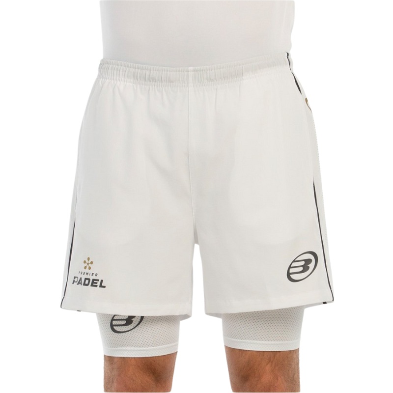 Short Bullpadel Barde Blanc|S|M|L|XL|XXL