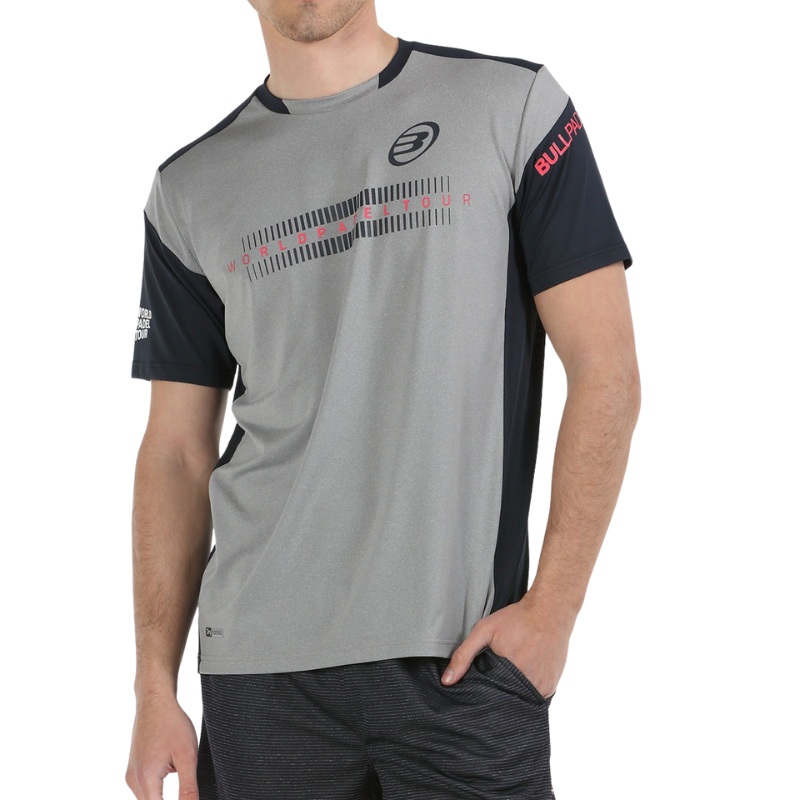 T-shirt Bullpadel Ride Gris|S|M|L|XL