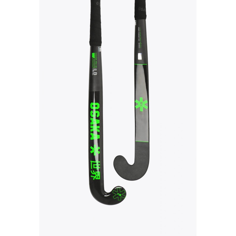 Osaka Indoor Hockey Stick Pro Tour 30 - Low Bow | Iconic Black