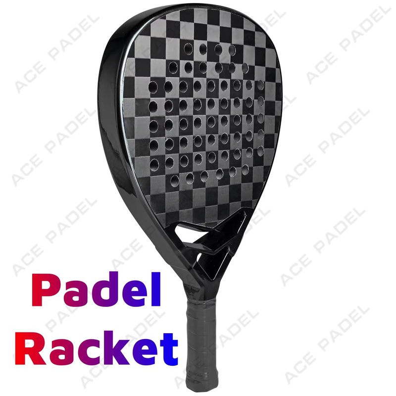 Ace Padel Custom Design Brand Raquete Professional 18K Carbon Fiber Paddle Racket