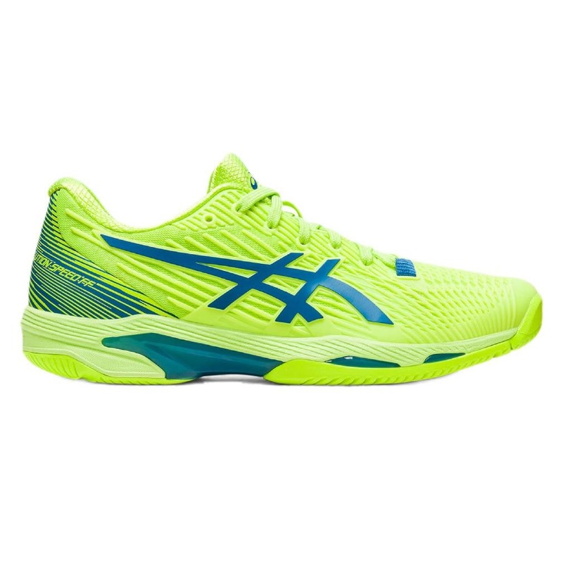 Asics Solution Speed FF 2 Women's Tennis Shoe (Green/Blue)