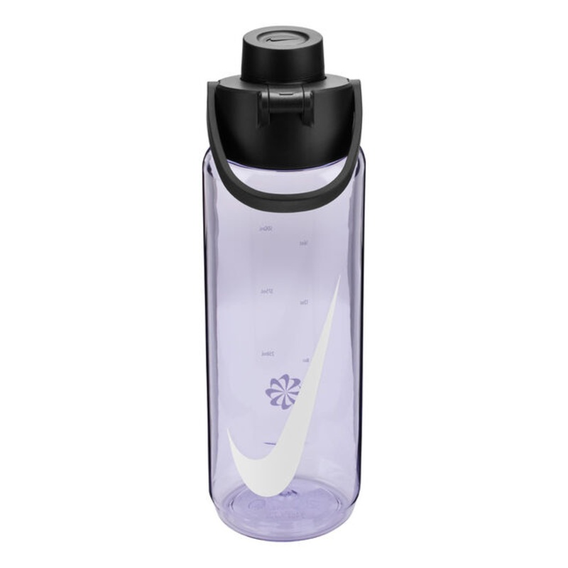 Recharge Chug Bottle 709ml Graphic Water Bottle-Black,White